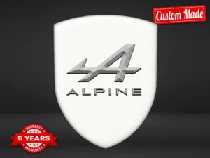Alpina Stampa Adesivi Paraurti Racing Lusso Professionale